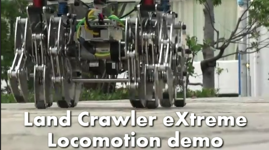 Land Crawler exTreme: 12 ног, несущие 80 килограммов Land Crawler exTreme: 12 ног, несущие 80 килограммов